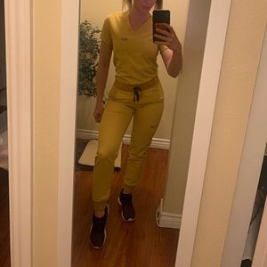 Figs Light Gold Set XS/XXS